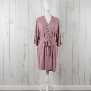 🛍️BUNDLE ONLY ITEM🛍️Mauve Women's Robe *FLAWS